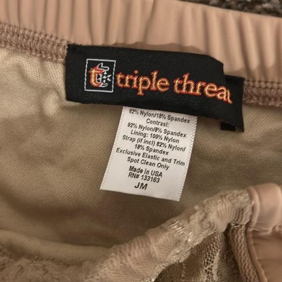 Triple Threat Two Piece Dance Costume - Picture 3 of 4